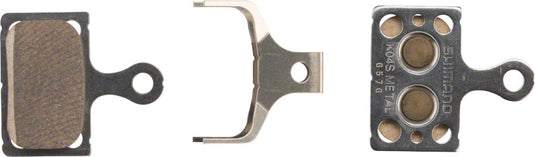 Shimano K04S-MX Disc Brake Pads & Springs Metal Compound, Stainless Steel Back Plate, High-Performance Bicycle Brake Components