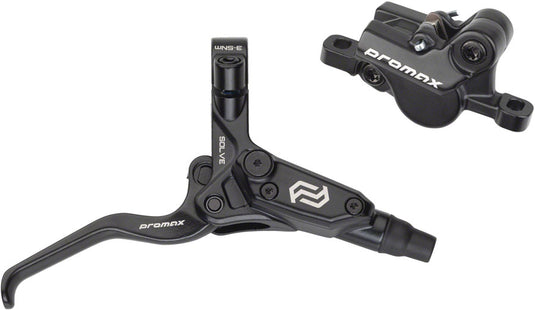 Promax Solve DSK-923 Hydraulic Disc Brake Set - Front & Rear 2-Piston, Post Mount, Sintered Pads