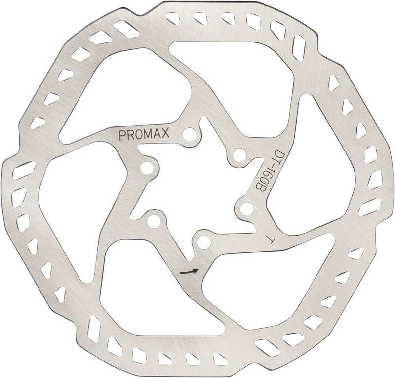 Load image into Gallery viewer, Promax Endurance E1 Disc Brake Rotor - 160mm, 6-Bolt, Silver
