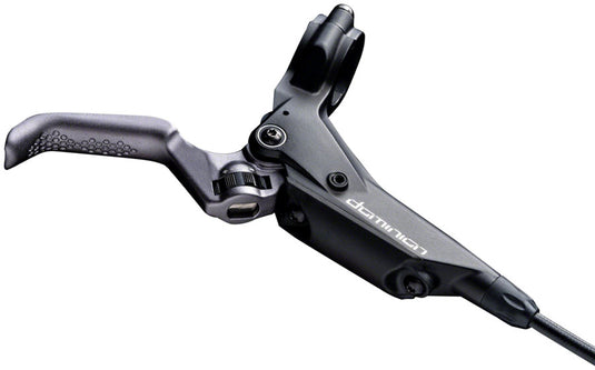 Hayes Dominion A2 Disc Brake and Lever - Rear, Hydraulic, Post Mount, Black/Gray