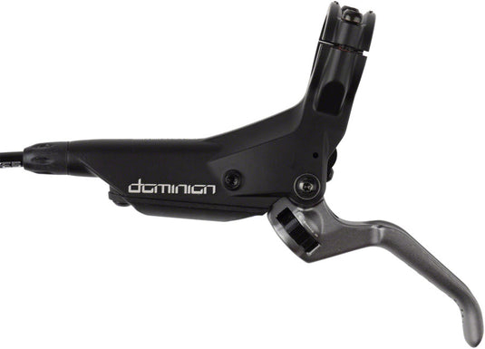 Hayes Dominion A4 Disc Brake and Lever - Rear, Hydraulic, Post Mount, Stealth Black/Gray