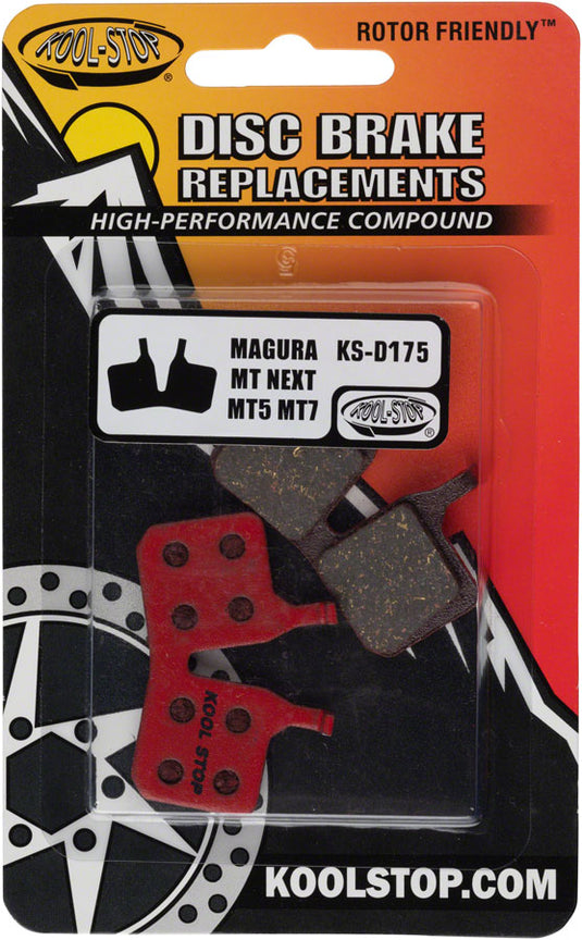 Pack of 2 Kool-Stop Magura MT5-MT7 Disc Brake Pads - Organic, Steel