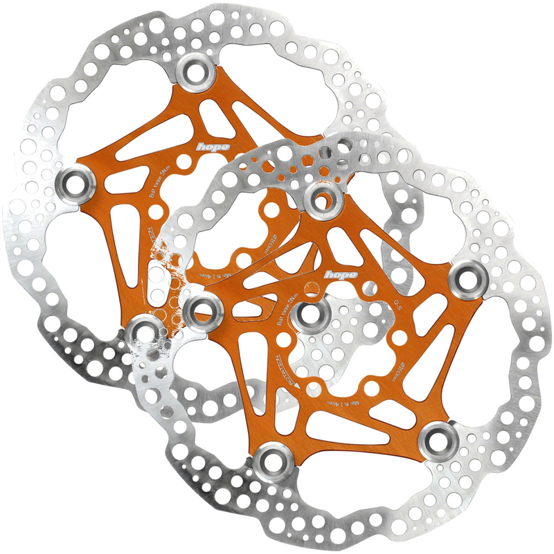 Load image into Gallery viewer, Hope-Floating-Disc-Rotor-Disc-Rotor-Mountain-Bike-Downhill-Bike-Fat-Bike-Hardtail-Bike-Gravel-Bike-Cyclocross-Bike-BR1812PO2-Bicycle-Rotor
