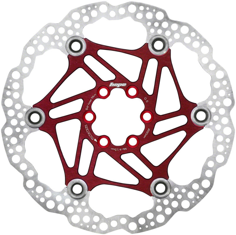 Load image into Gallery viewer, Hope Floating Disc Brake Rotor Bundle 180mm &amp; 200mm, 6-Bolt, Stainless Steel, Heat-Dissipating Performance

