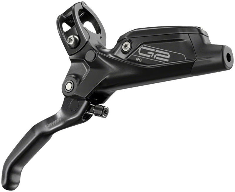 Load image into Gallery viewer, SRAM G2 RE Disc Brake and Lever - Front, Hydraulic, Post Mount, Gloss Black, A2
