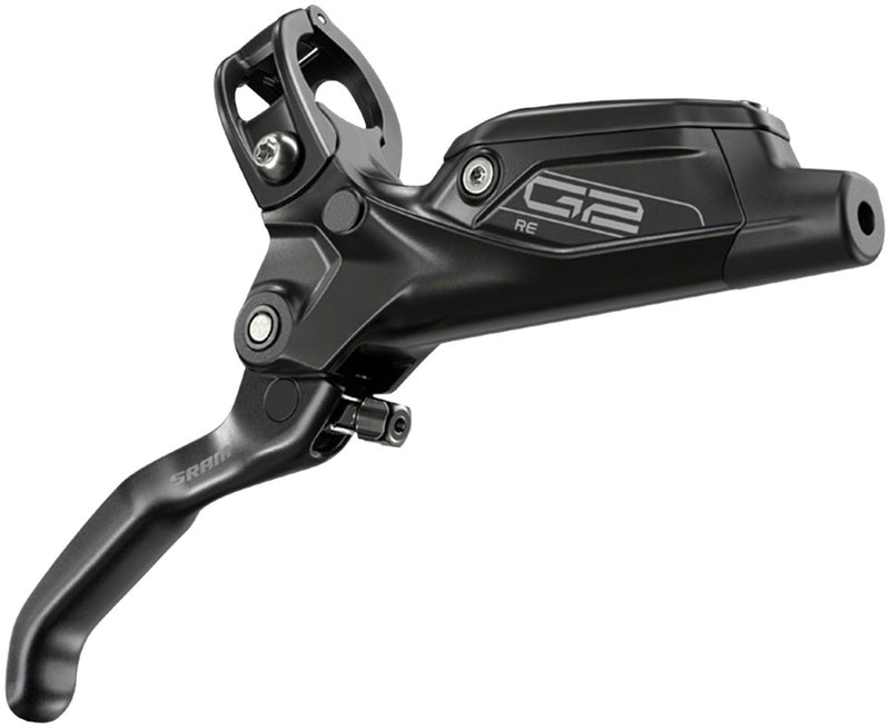 Load image into Gallery viewer, SRAM G2 RE Disc Brake and Lever - Rear, Hydraulic, Post Mount, Gloss Black, A2
