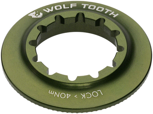Wolf Tooth CenterLock Rotor Lock Ring Bundle 7075-T6 Aluminum, Internal Splined, Precision Security