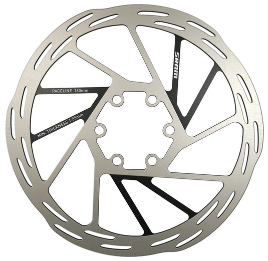 SRAM Paceline Disc Brake Rotors 140mm & 160mm - 6-Bolt, Quiet, High-Performance Road Bike Components