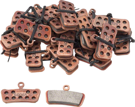 SRAM Sintered Steel Backed Disc Brake Pads - Powerful Trail & Guide MTB Performance, Bulk Pack of 20