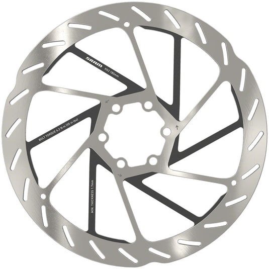 SRAM HS2 Disc Brake Rotors Bundle 180mm & 200mm 6-Bolt, Heat-Dissipating MTB Performance