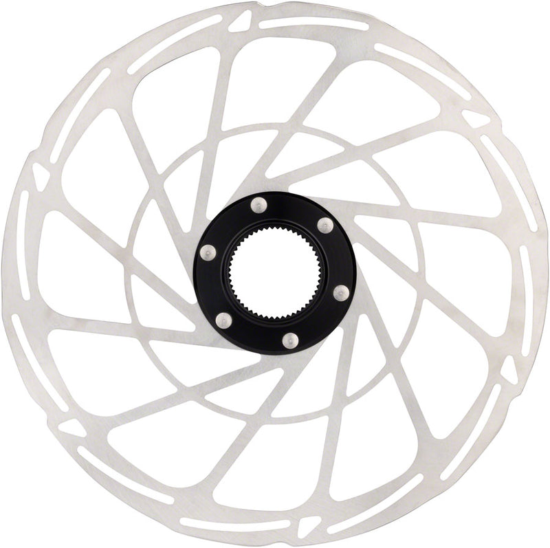 Load image into Gallery viewer, Jagwire Sport SR1 Disc Brake Rotor - 220mm, Center Lock, Silver
