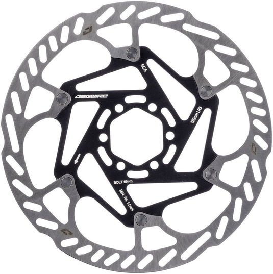 Jagwire Pro LR3 Disc Brake Rotor - 180mm, 6-Bolt, 1.8mm Thickness