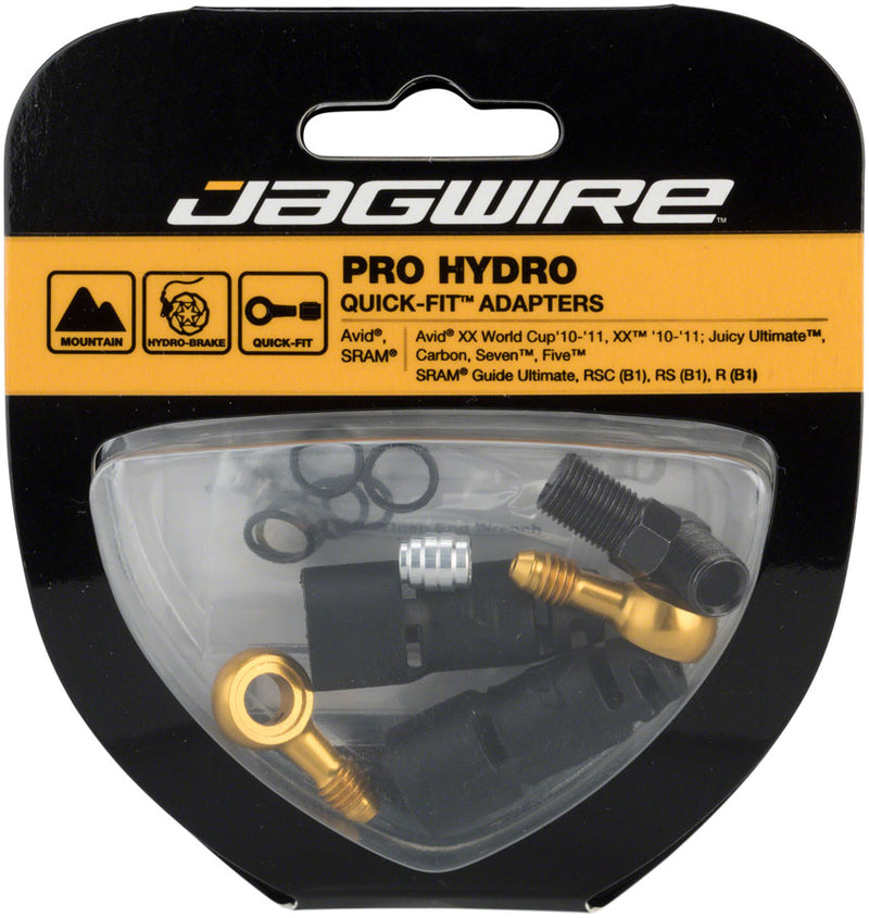 Load image into Gallery viewer, Jagwire Pro Quick-Fit Adapters- Hydraulic Hose Fits SRAM Guide R/RS/RSC/Ultimate
