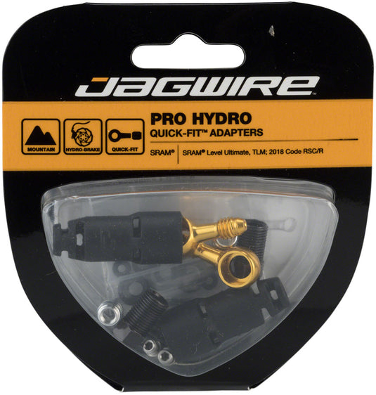Pack of 2 Jagwire Pro Quick-Fit Adapters for Hydraulic Hose Fits SRAM Code R/RSC