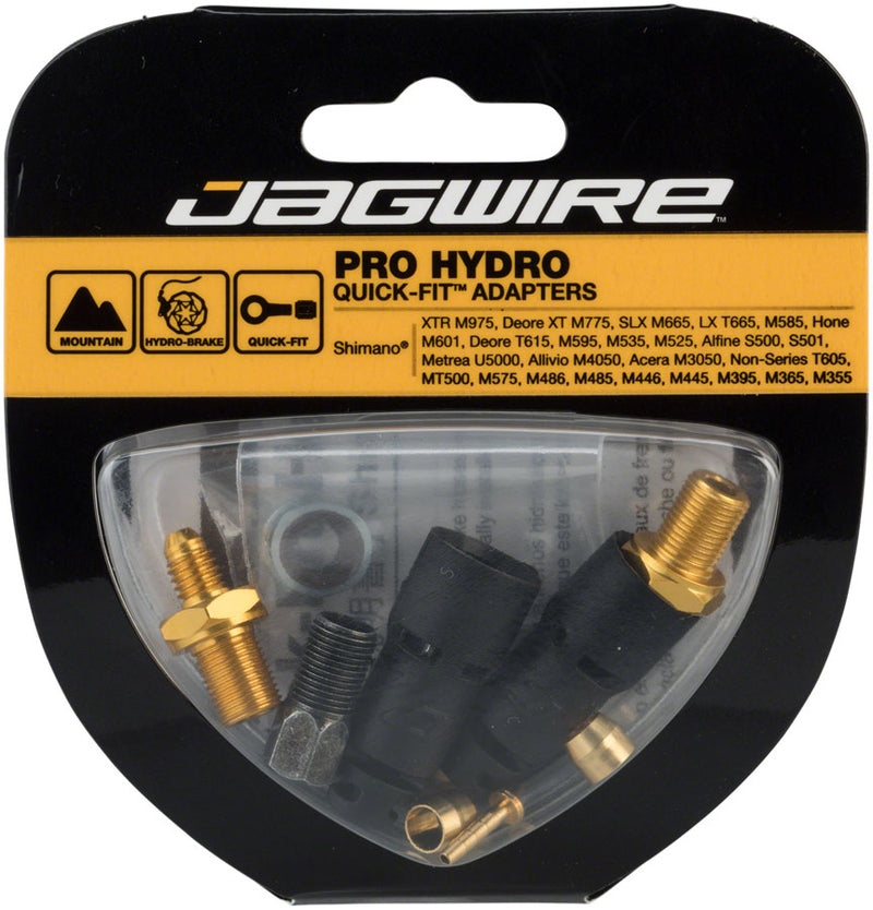 Load image into Gallery viewer, Pack of 2 Jagwire Pro Disc Brake Hydraulic Hose Quick-Fit Adapters
