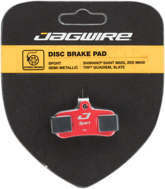 Jagwire Sport SemiMetallic Disc Brake Pads- Deore XT M8020, Saint M810/M820 -