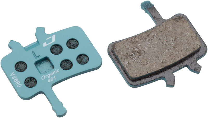 Load image into Gallery viewer, Pack of 2 Jagwire Sport Organic Disc Brake Pads - For Avid BB7 and Juicy

