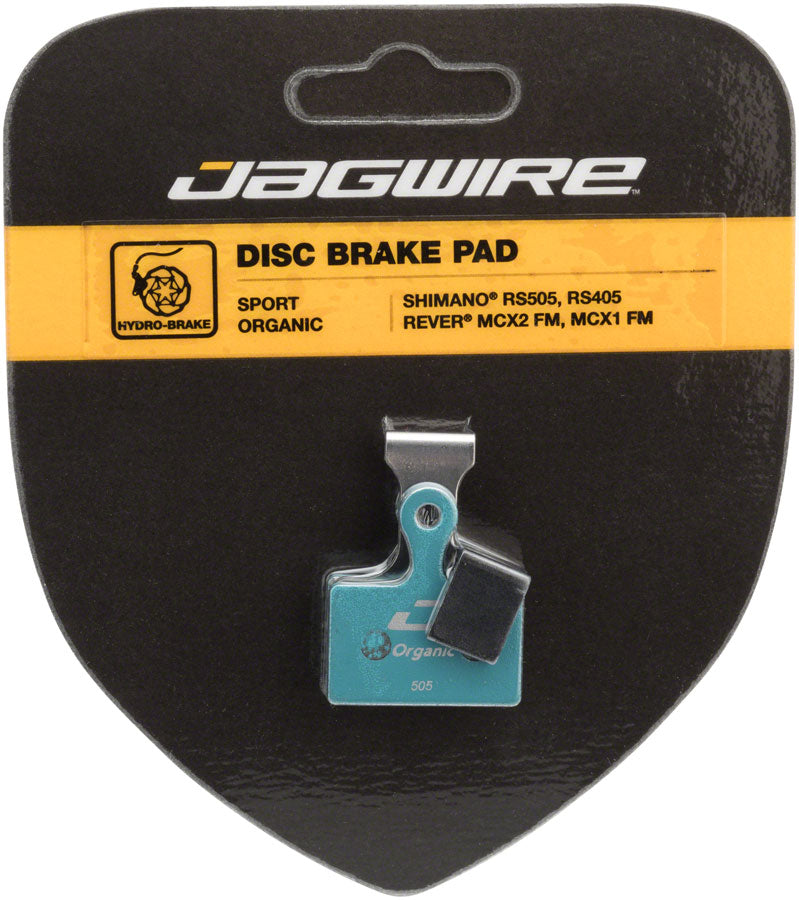 Load image into Gallery viewer, Jagwire Sport Organic Disc Brake Pads - For Shimano Dura-Ace 9170, Ultegra R8070, 105 R7070, GRX RX810, Box/25 Pairs

