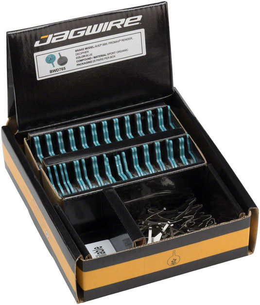 Jagwire Sport Organic Disc Brake Pads for Avid BB5, Promax Render, Decipher