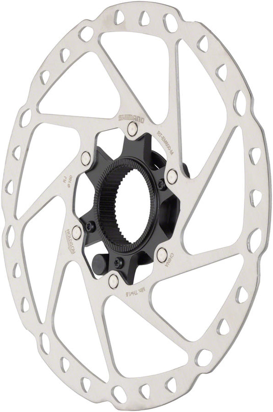Pack of 2 Shimano STEPS RT-EM600-M Disc Brake Rotor - Silver