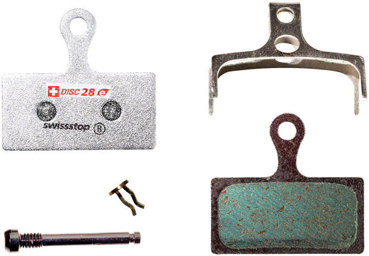 Pack of 2 SwissStop E Compound Brake Pad Set, Disc 28: for Shimano 
