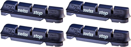 SwissStop FlashPro SRAM or Shimano Rim Brake Inserts BXP Compound Set of 4