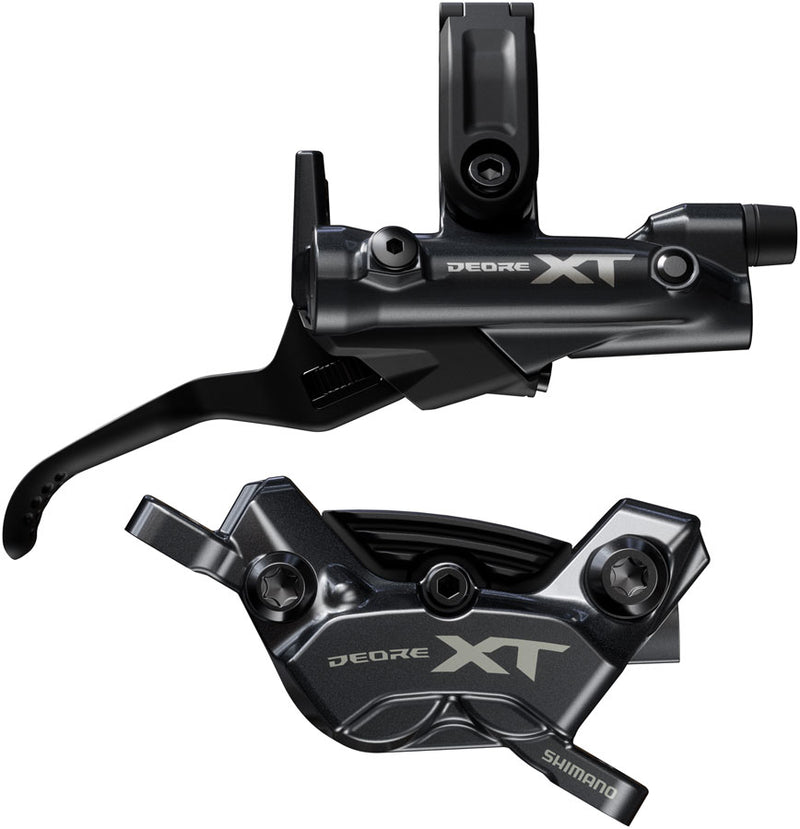 Load image into Gallery viewer, Shimano-Deore-XT-BR-M8220-Disc-Brake-and-BL-M8200-Lever-Disc-Brake-&amp;-Lever-DBKL0670-MTB-Flat-Bar-Disc-Brakes
