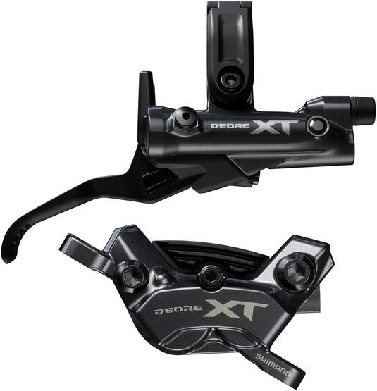 Shimano Deore XT BR-M8220 Hydraulic Disc Brake & BL-M8200 Left/Right LEVERS 4-Piston, Post Mount, High-Performance MTB Components