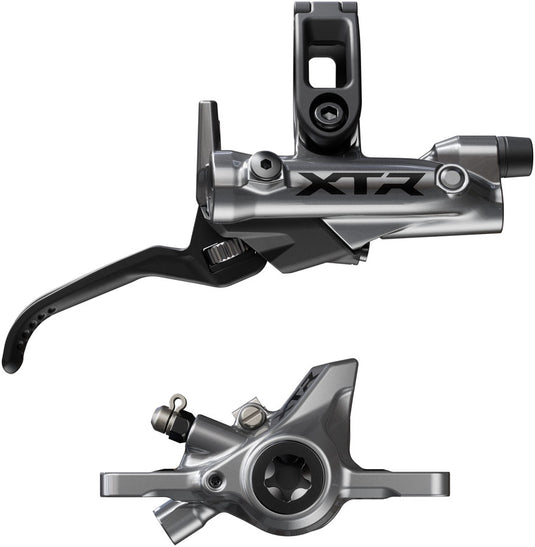 Shimano XTR M9200 Hydraulic Disc Brake & Lever Bundle - 2-Piston, Post Mount, Aluminum, Trail, MTB, Precision Control