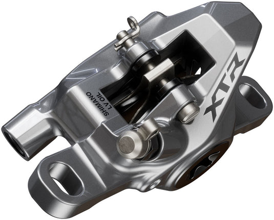 Shimano XTR BR-M9200 XC Disc Brake Caliper - Front or Rear, Post Mount, 2-Piston, Includes K04TI Metal Pads