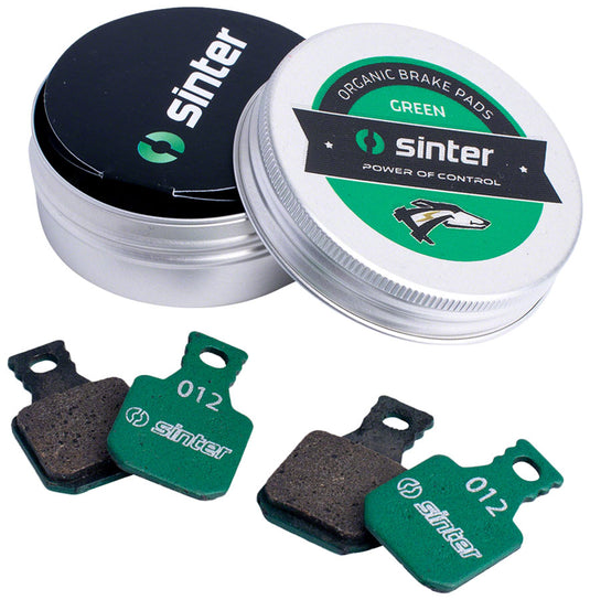 Sinter Green s2032 Organic Disc Brake Pads Bundle for Magura MT Bikes High-Performance Ceramic & Kevlar Resistance