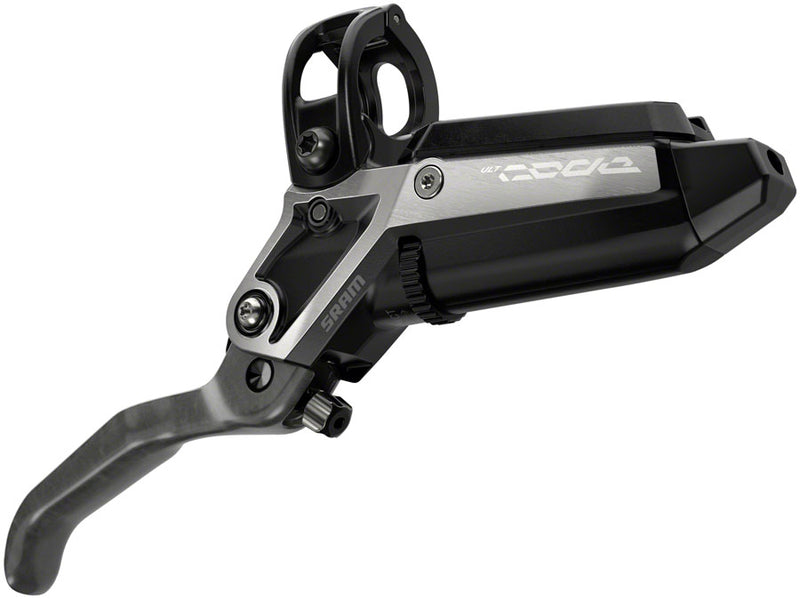 Load image into Gallery viewer, SRAM Code Ultimate Stealth Disc Brake and Lever - Front, Post Mount, 4-Piston, Carbon Lever, Titanium Hardware,

