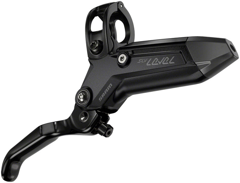 Load image into Gallery viewer, SRAM Level Silver Stealth Disc Brake and Lever - Rear, Post Mount, 4-Piston, Aluminum Lever, SS Hardware, Black, C1
