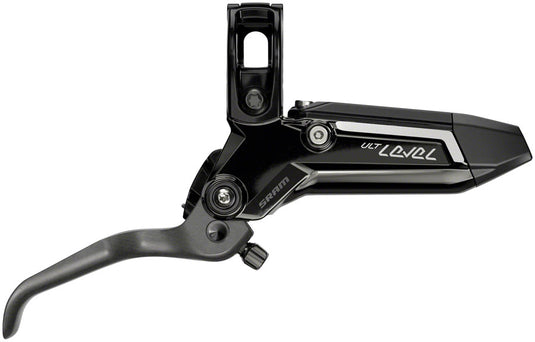 SRAM Level Ultimate Stealth Disc Brake and Lever - Rear, Post Mount, 2-Piston, Carbon Lever, Titanium Hardware, Gloss