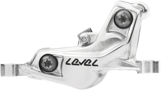 SRAM Level Ultimate Stealth Disc Brake Calipers 4-Piston Hydraulic Post Mount, Silver, Front/Rear Bundle