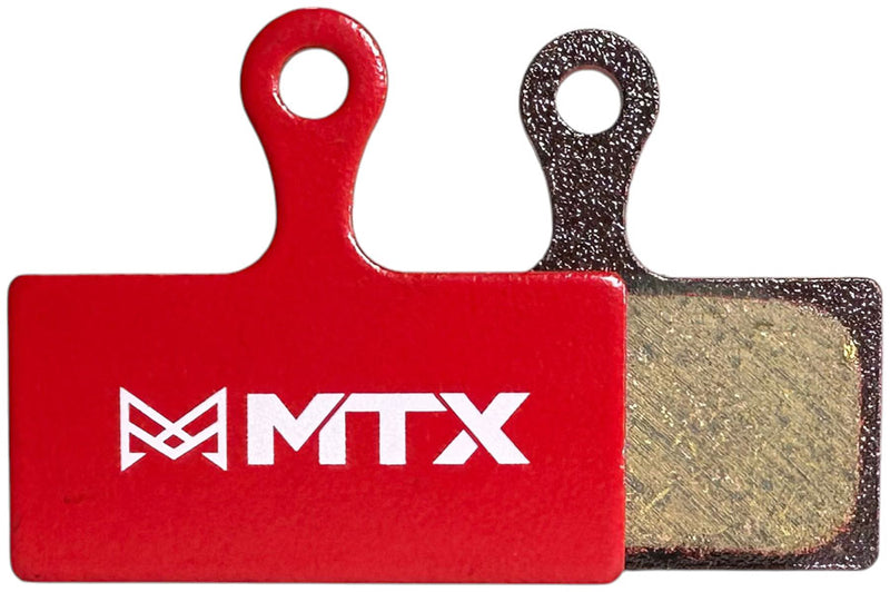 Load image into Gallery viewer, Shimano G-Type 2-Piston MTX Braking Disc Pads Red Label | High-Performance Ceramic &amp; Kevlar Motorcycle-Grade Brake Pads
