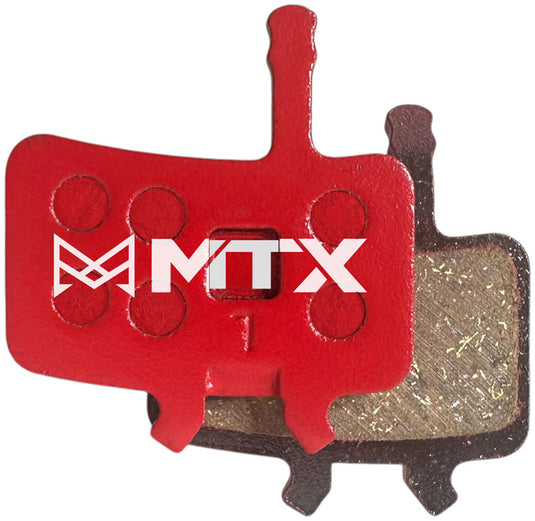 MTX Red Label RACE Disc Brake Pads Bundle Ceramic/Kevlar, Avid BB7/Juicy 2-Piston Performance