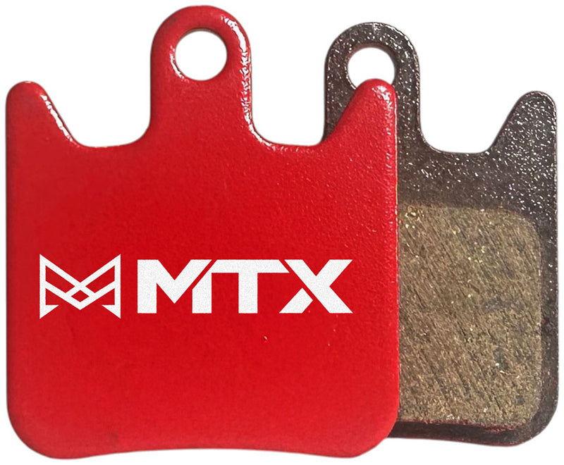 Load image into Gallery viewer, MTX Red Label RACE Ceramic/Kevlar Disc Brake Pads for Hope X2 - High-Performance, Noise-Free Cycling Brake Pads
