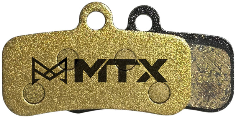 Load image into Gallery viewer, MTX Gold Label HD Ceramic Disc Brake Pads for Shimano D-Type 4-Piston &amp; TRP Quad Brakes
