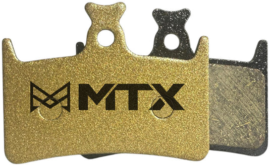 MTX Gold Label HD Ceramic/Kevlar Disc Brake Pads Bundle for Hope Tech 3/4 E4 & RX4, 4-Piston Performance