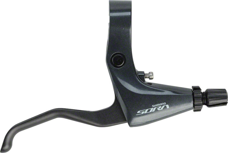 Load image into Gallery viewer, Shimano Sora BL-R3000 Flat Bar Road Brake Levers Set Compatible with Cantilever &amp; Disc Brakes, Black
