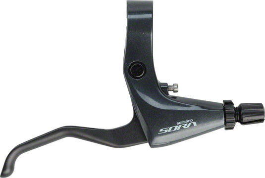 Shimano Sora BL-R3000 Flat Bar Road Brake Levers Set Compatible with Cantilever & Disc Brakes, Black