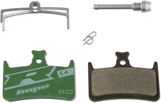Hope E4 Brake Pads Organic Compound Pair High-Performance Disc Brake Pads for XC, Trail, Enduro