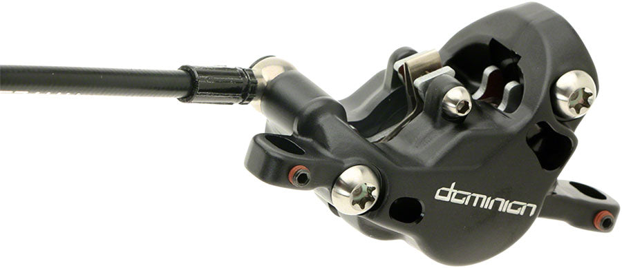 Hayes Dominion T2 Disc Brake and Lever - Rear Hydraulic Post Mount Black