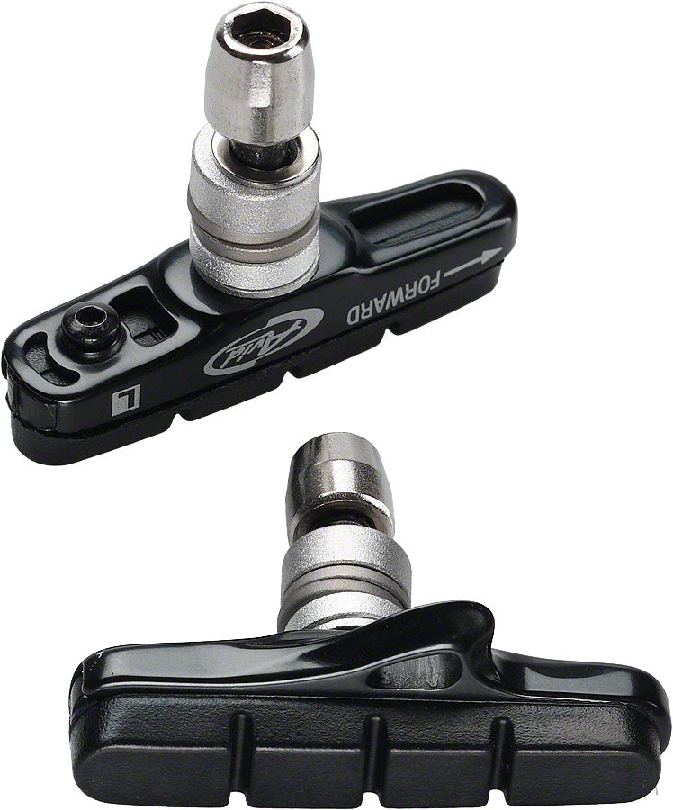 Load image into Gallery viewer, Avid Shorty 6 Cross Brake Pads &amp; Cartridge Holder Set Durable, Threaded Post, Cantilever Bike Brake Components
