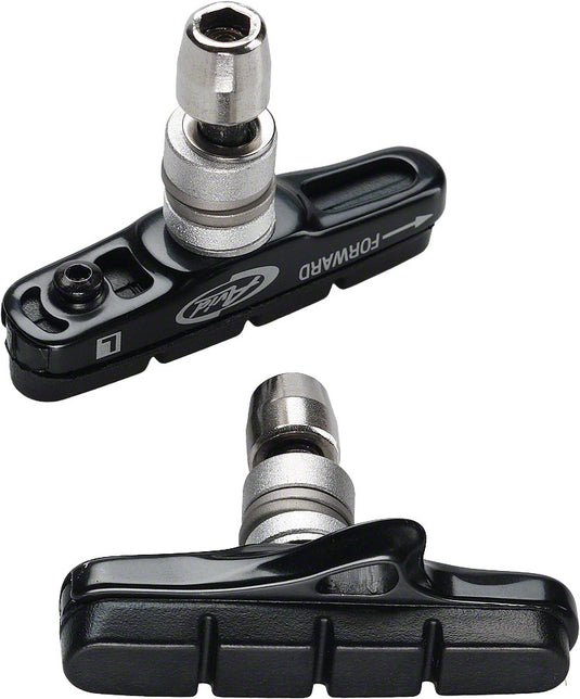 Avid Shorty 6 Cross Brake Pads & Cartridge Holder Set Durable, Threaded Post, Cantilever Bike Brake Components