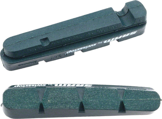 SRAM Road Brake Pad Inserts Black for Alloy Rims Wet Performance, Interchangeable, Bolt-In Bundle