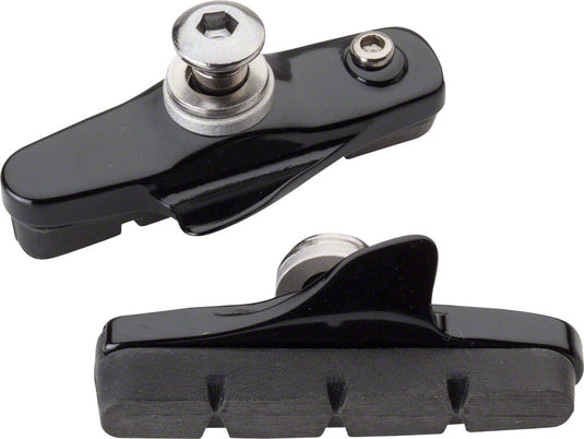 SRAM Apex Brake Pad & Holder Kit Black, Cartridge Caliper, Bolt-In Attachment, Standard Rim Compatibility (Pair)