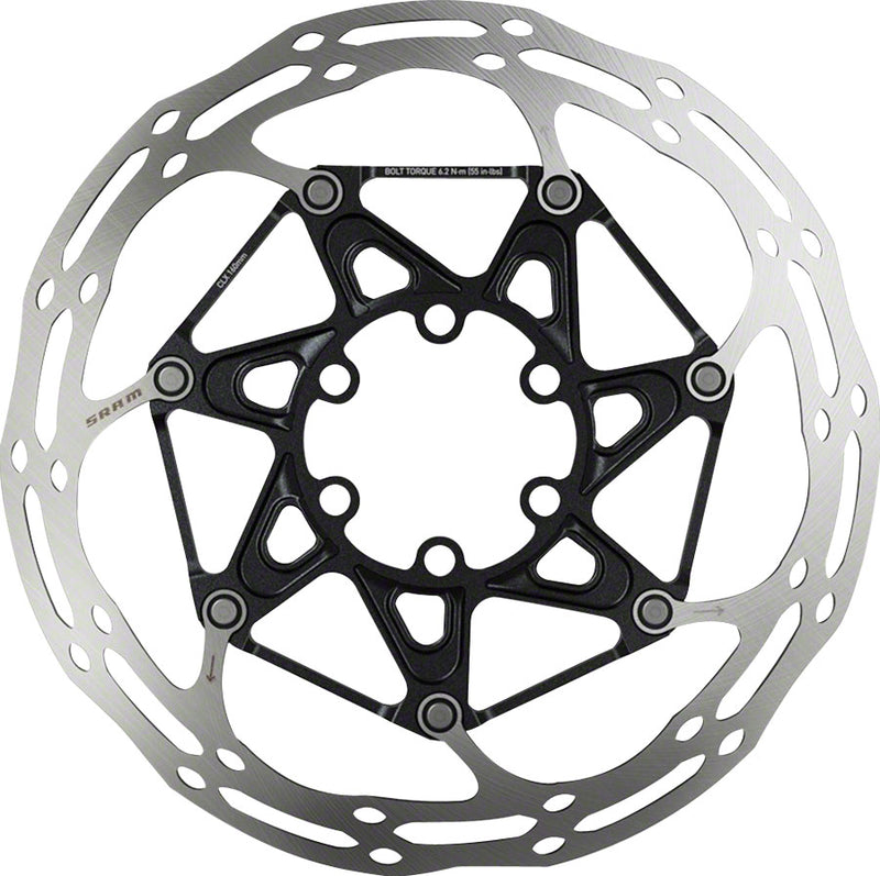 Load image into Gallery viewer, SRAM Centerline X Disc Brake Rotors 160mm &amp; 180mm - 6-Bolt Stainless Steel, Aluminum Body, Noise-Minimizing, Lightweight Cycling Performance Pack
