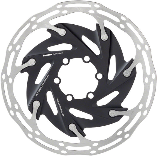 SRAM CenterLine XR 140mm Steel Disc Brake Rotors - 2-Pack, 6-Bolt, Quiet, Lightweight, Road-Optimized